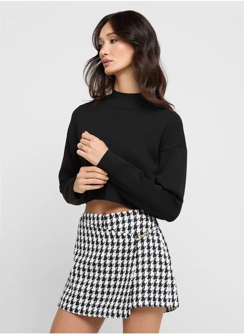 اونلي Onlbodrum Cropped Pullover Knt