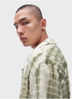 TOPMAN قميص مزخرف بتقنية صبغ التايداي  - Image 4