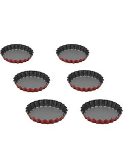 Guardini Anto Mini 6 Piece Tart Mold Red  - Image 2