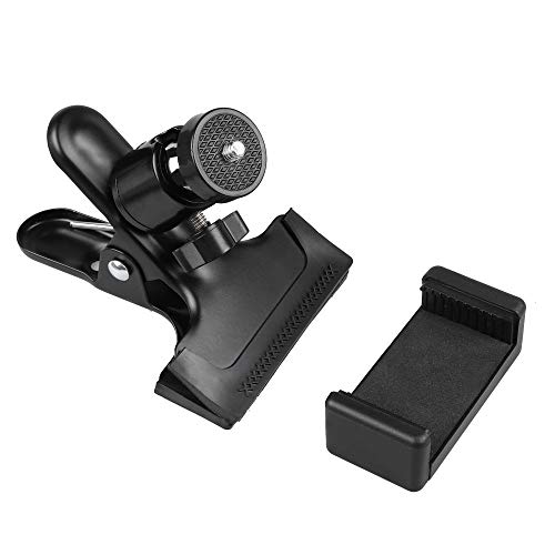 Mr.Power Guitar Bass Head Phone Holder Live Broadcast Bracket Clip Compatible with iPhone, Compatible with Samsung Smart Phones (Guitar Head Phone Holder) - Image 3