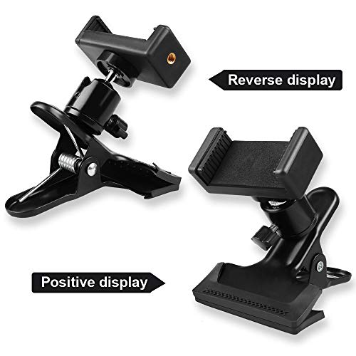 Mr.Power Guitar Bass Head Phone Holder Live Broadcast Bracket Clip Compatible with iPhone, Compatible with Samsung Smart Phones (Guitar Head Phone Holder) - Image 2