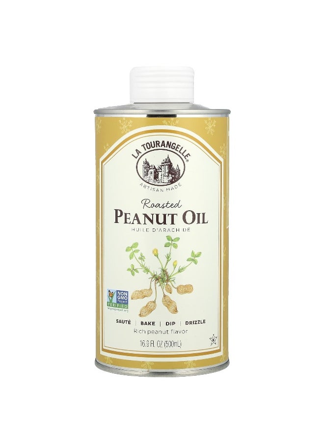 La Tourangelle La Tourangelle, Roasted Peanut Oil, 16.9 fl oz (500 ml)  - Image 1
