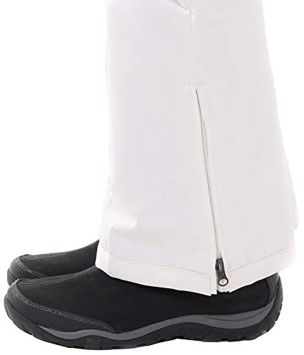 Arctix Women's Essential Insulated Bib Overalls, White, X-Large Tall - Image 3