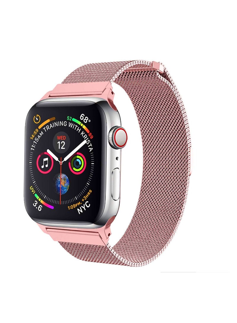Phone Planet Milanese Loop Stainless Steel Alloy Replacement Watch Strap Band for Apple iWatch Series SE/6/5/4/3/2/1 42-44mm - Image 1