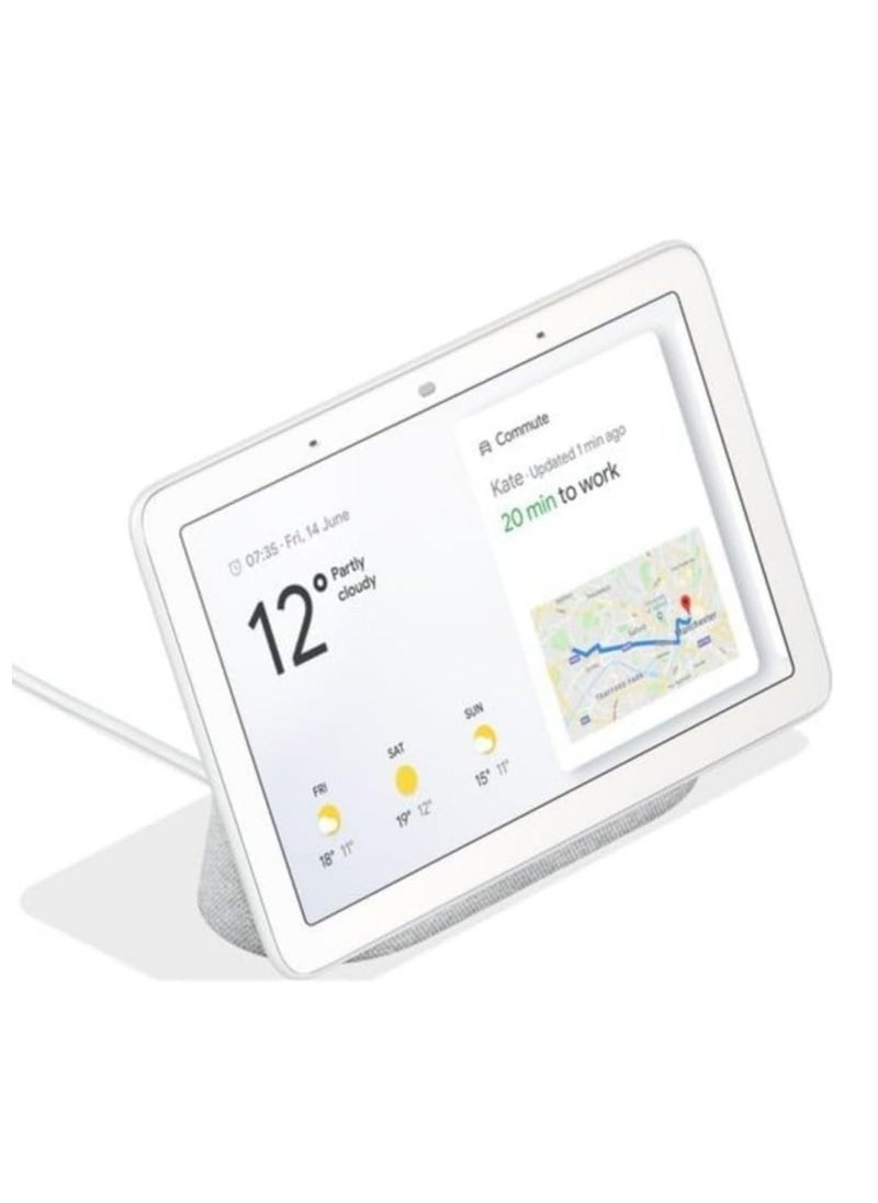 Google - Google Nest Hub Max - Chalk - Image 1