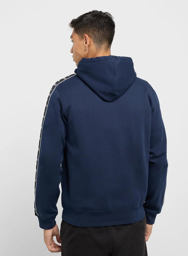 لاكوست Logo Zip Through Hoodie