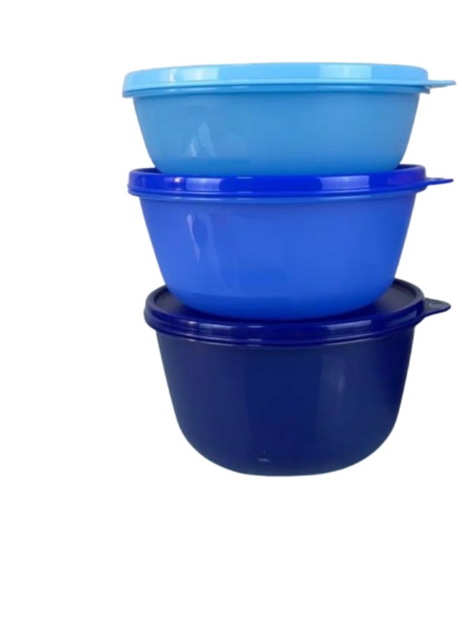Tupperware Set of fridge Bowls 3pcs 2L - 1.5L - 1L - Image 1