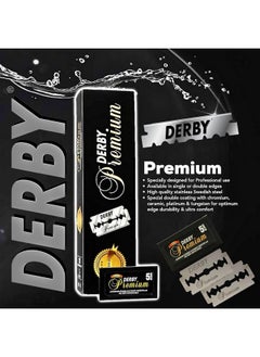 Derby Derby Premium Double Edge Razor Blades, 100 Count  - Image 2