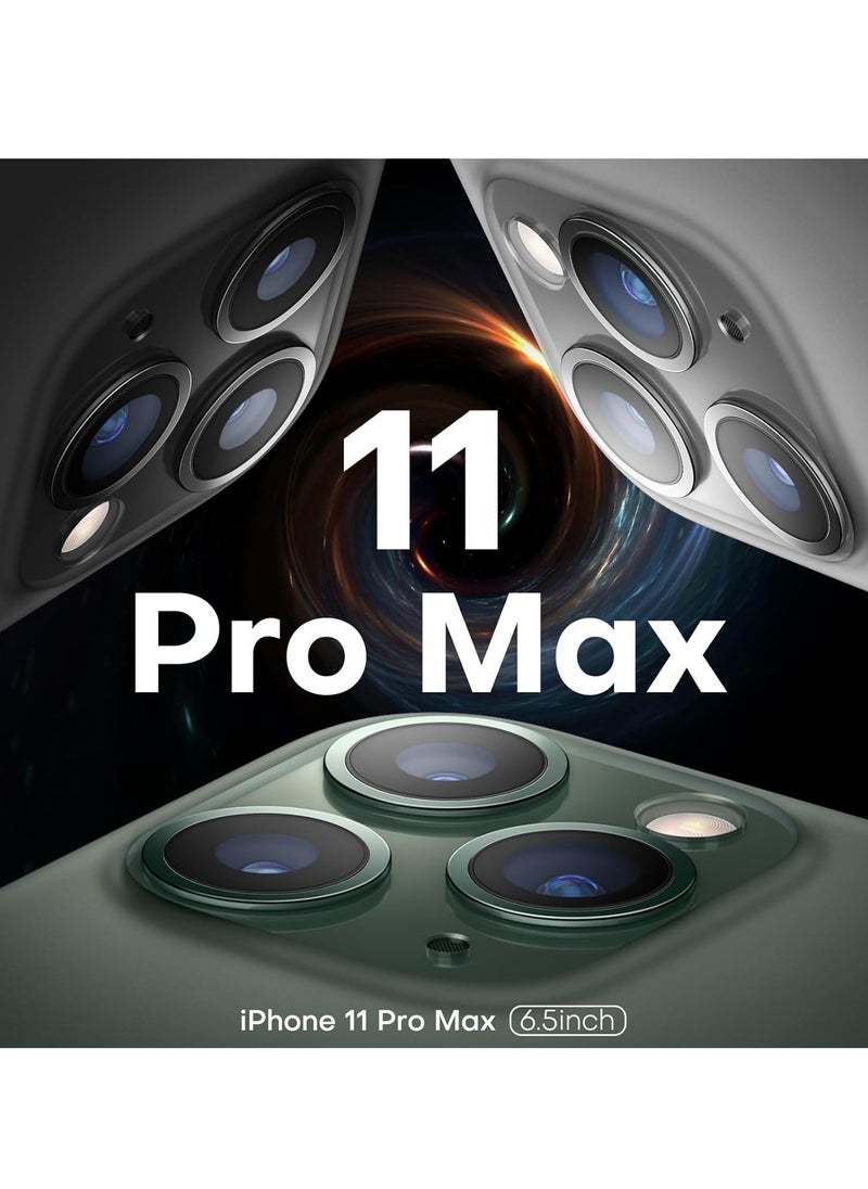 Eligo - iPhone 11 Pro Max MagSafe Case with Magnetic Invisible Stand,【Full Shockproof Protection】Silicone Phone Cover with Kickstand for Apple 11 Pro Max (Navy Blue) - Image 1