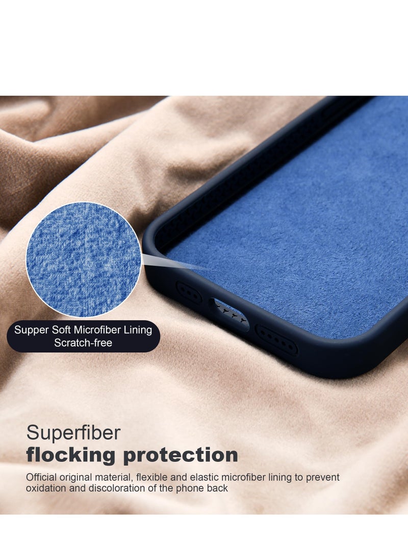 Eligo - iPhone 11 Pro Max MagSafe Case with Magnetic Invisible Stand,【Full Shockproof Protection】Silicone Phone Cover with Kickstand for Apple 11 Pro Max (Navy Blue) - Image 1