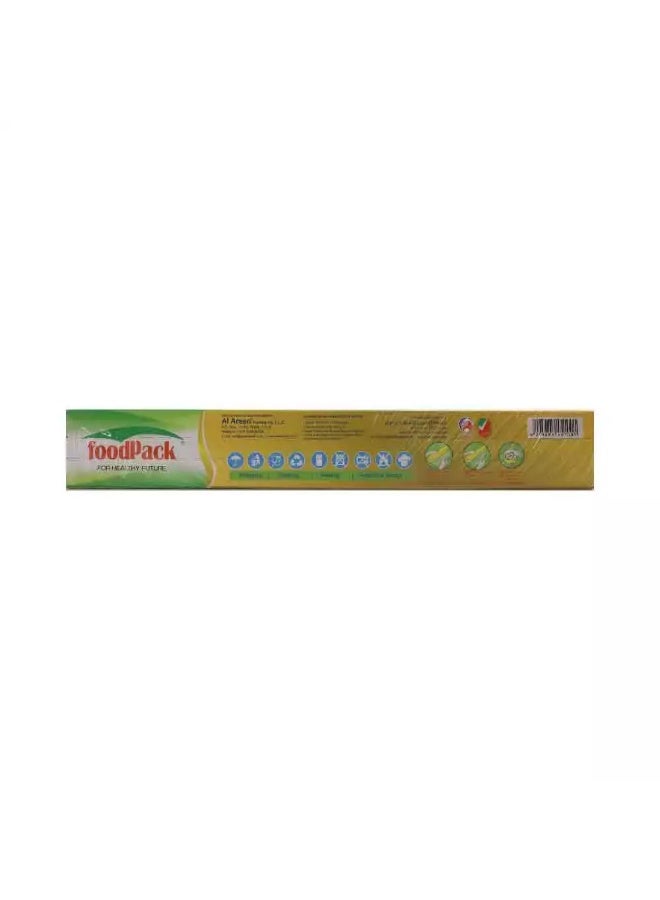 Foodpack Foodpack Heavy Duty Cling Film Food Wrap Roll for Fresh Storage- 30cmX100  - Image 3