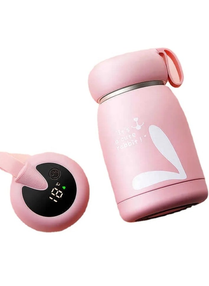Generic - Vacuum Cup, Stainless Steel Steel Lightweight Portable Thermos with Temperature Display Stainless Steel Thermal Filter Coffee Tea, Vacuum Cup, Kids Water Bottle for Travel Home, School Office - Image 1