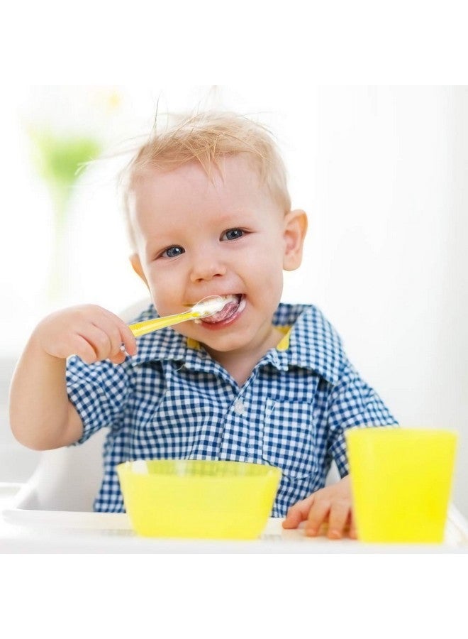 Vicloon Baby Silicone Spoons, Silicone Soft Baby Feeding Spoon Set 5 Pcs, First Stage Toddler Spoons Training Spoon For Baby 4 Months, Baby Utensils Gum-Friendly Bpa Free For Microwave And Dishwasher - Image 5