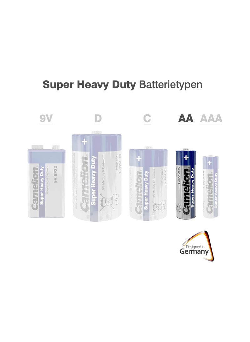 Camelion Heavy Duty Battery Camelione 1.5V - 2Pcs Aa X12 - Image 3