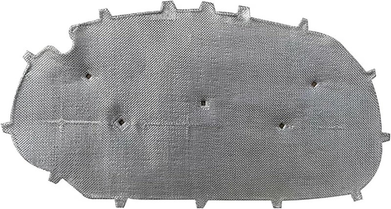 غطاء وسادة حرارية من القطن لعزل الصوت في مقدمة السيارة من نوع Heat Shield، مخصص لطراز Golf 6 GTI (مصنوع من الألومنيوم) - Image 1