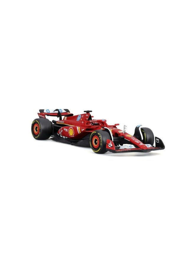 Bburago Bburago Formula 1 World Championship Racing 2024 Scuderia Ferrari SF24 #16 Charles Leclerc Die-cast Car (Red, 1:43)  - Image 2