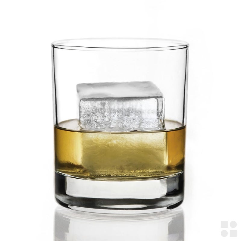 glacio Ice Cube Molds â€“ 2-Pack Silicone Trays for 8 Large Square Cubes â€“ Slow-Melt Ice for Whiskey, Cocktails, Coffee & More - Image 2