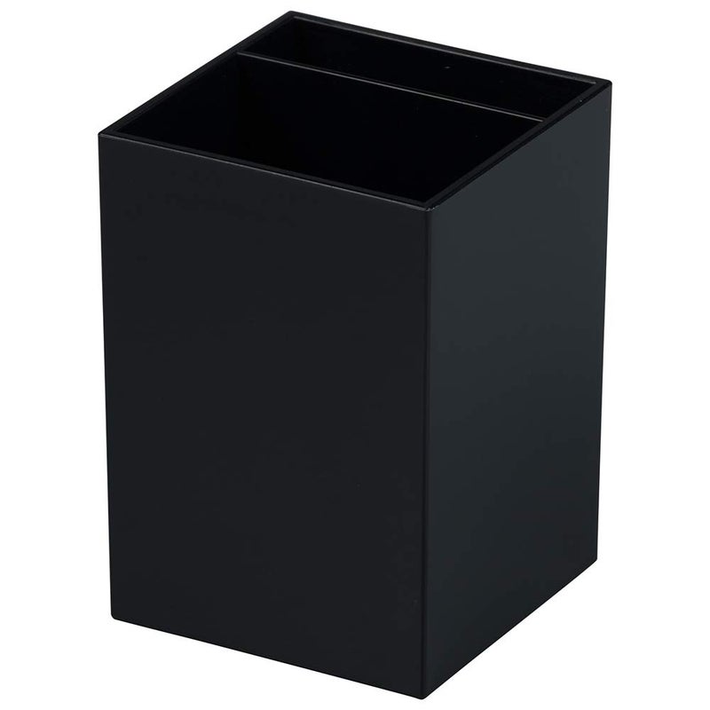 JAM Paper Plastic Pen Holder - Black - Desktop Pencil Cup Sold Individually - Image 1