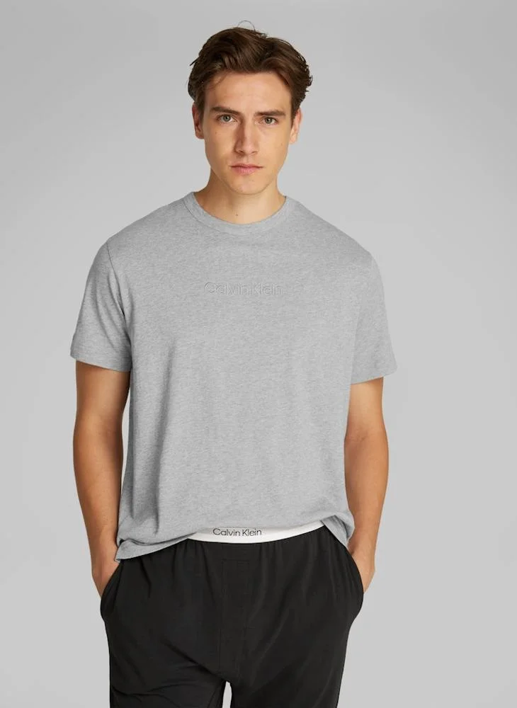 CALVIN KLEIN Logo Crew Neck T-Shirt