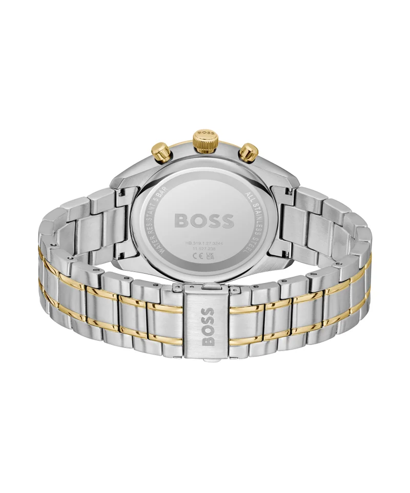BOSS Grand Prix 44 Steel Strap Analog Watch