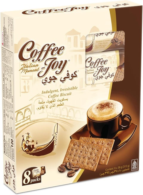 Coffee Joy Coffee Biscuits Value Pack 39g pack of 8