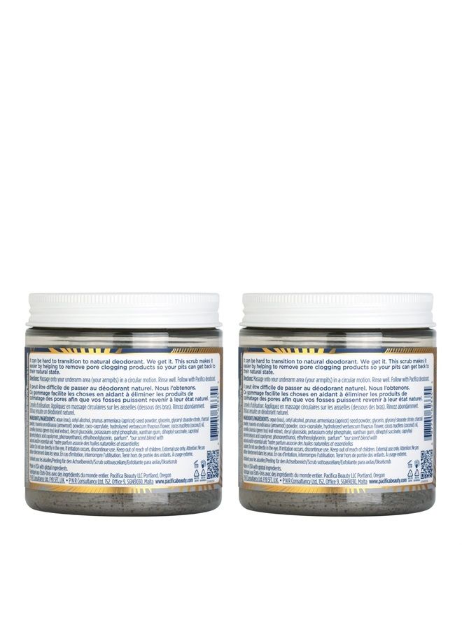 Pacifica Beauty, Coconut and Charcoal Underarm Detox Scrub, For Natural Deodorant Users, Aluminum Free, Safe for Sensitive Skin, 100% Vegan and Cruelty Free + Clean Beauty 205 ml - Image 5