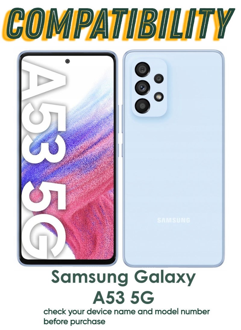 ACLIX Antistatic ESD Dustproof Premium Quality High Definition Tempered Glass Screen Protector Designed For Samsung Galaxy A53 5G - Image 3