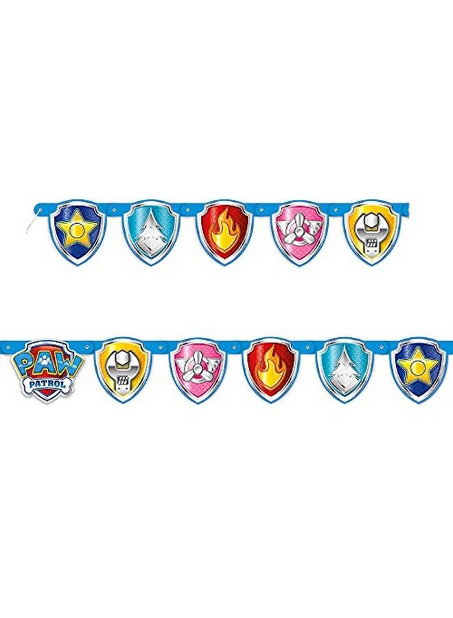 Unique Paw Patrol Party Jointed Banner 6.5 Ft Multicolor - Image 1