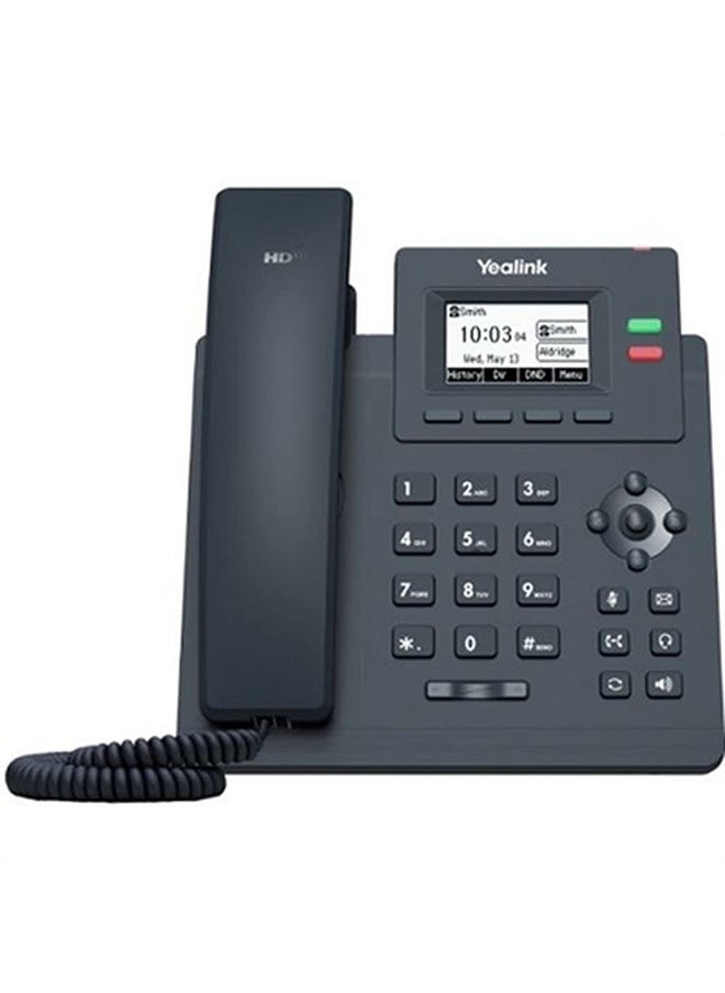 Yealink - Yealink Sip T31P, Poe Supported Dual Line Entry Level IP Phone - Image 1