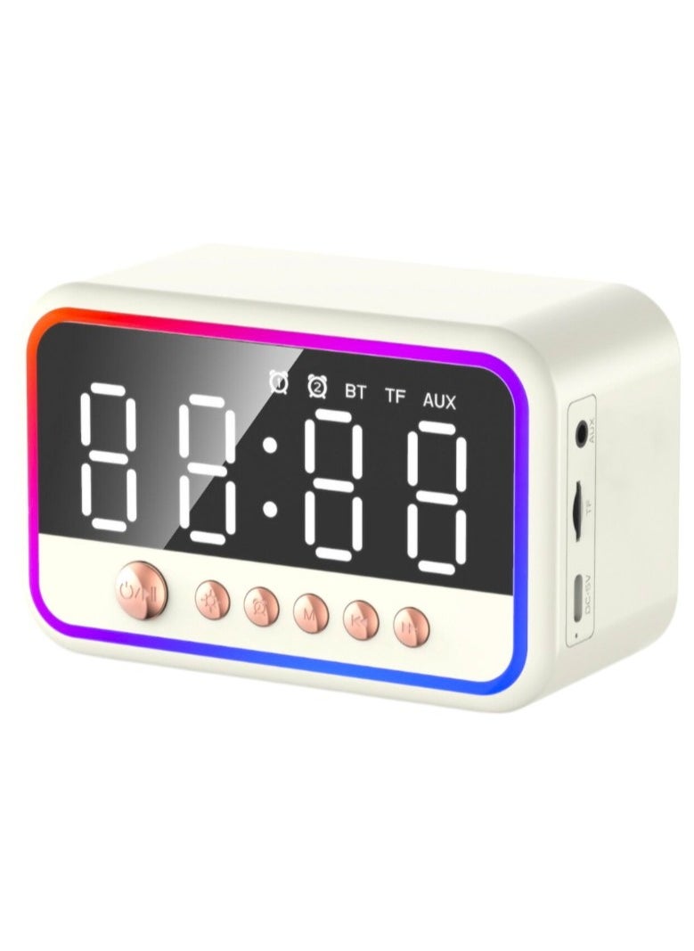 Alarm Speakers Led Digital Display Sleep Timer With Led Light for Alarm Clock Wireless Small Speaker DLC-32918