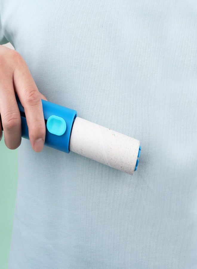 MINGRACE 3 inch Mini Lint Roller Refills Compatible with Scotch Brite Mini Travel Lint Roller and PetLovers Evercare Mini Pet Hair Remover Sticky Roller Refill 4 Rolls 40 Sheets per Roll Total 160 Sheets - Image 5