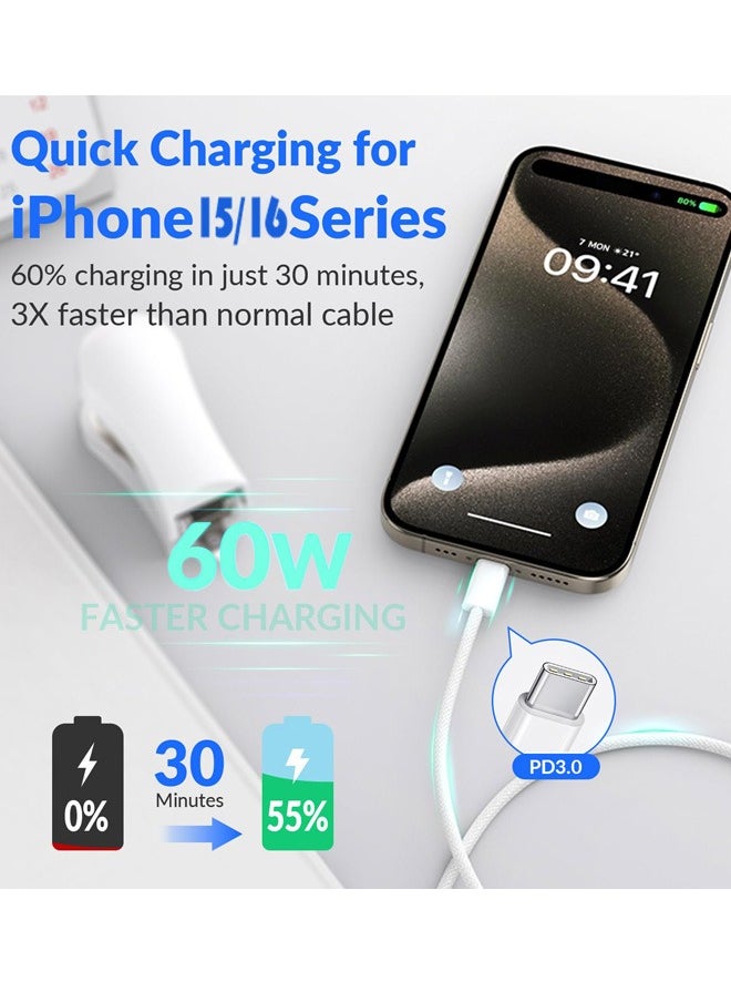 Univer Tang - USB type C To type-C Super Fast Charging Cable 60W For iPhone 16/15, iPad, iPad mini 7, MacBook Pro, Samsung S25 Ultra/S24/23/, Huawei P70 - Image 1