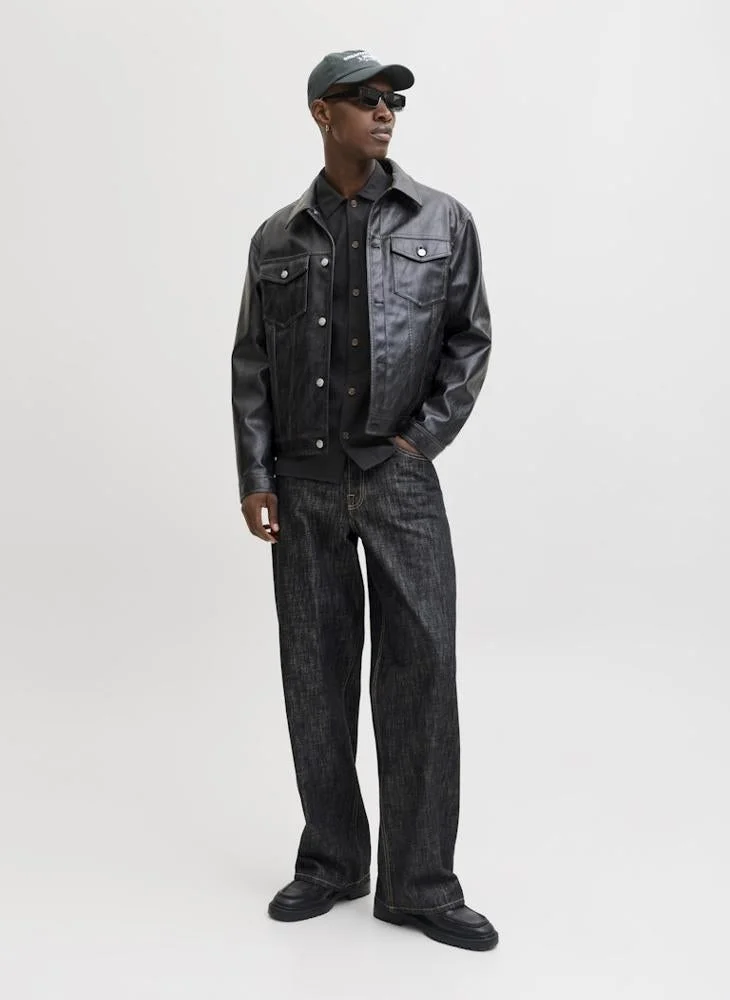 JACK & JONES  Casual long Sleeve Oversize Shirt for Men | Best Price UAE