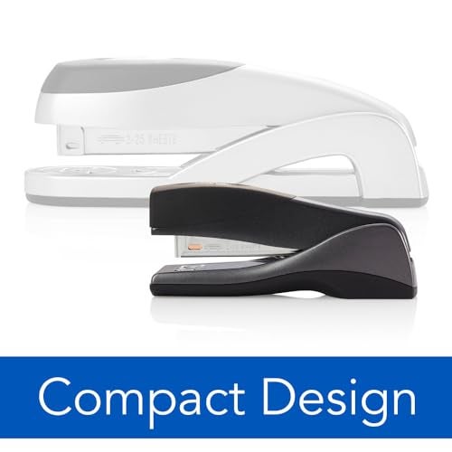 Swingline مُدبِّس سوينغلاين، سعة 25 ورقة، قبضة أوبتيمّا، خالي من التكتل، مدمج، قبضة مريحة Ergonomic، معدني، أسود (87815) - Image 3