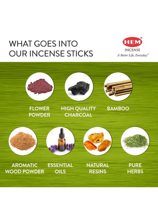 HEM Lemongrass Incense Sticks | Agarbatti For Home Freshness, Prayer, Positive Energy & Yoga Meditation | Pooja Item For Home | Burning Time - 35-40 Minutes |120 Sticks (Handcrafted & Low Smoke) - Image 4
