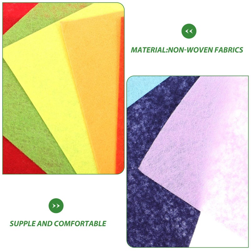 40Pcs Non Woven Felt Sheets For DIY Craft Sewing And Patchwork Colorful Fabric - Image 5