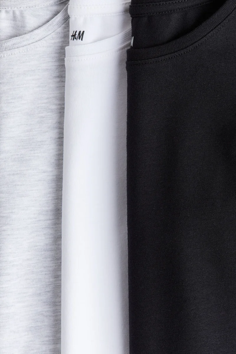 H&M 3-pack long-sleeved tops