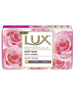 Lux Botanicals Soft Skin Soft Rose Vitamin C Essence Bar Soap 4x75g  - Image 2