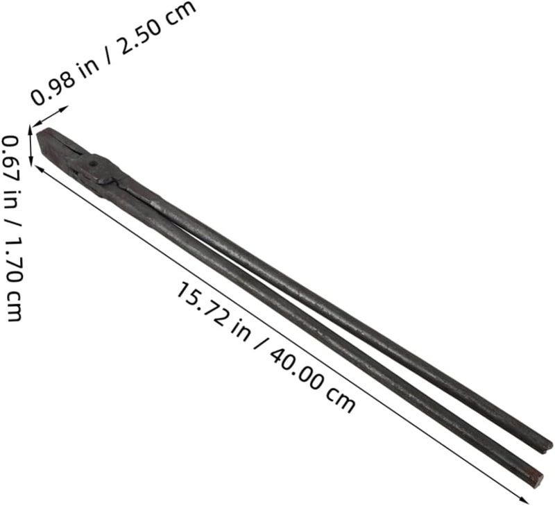 IMIKEYA Trash Grabber Picker Tool Heavy Duty Garbage Tongs for Outdoor Use for Litter Collection Campfire and Firewood Handling - Image 3