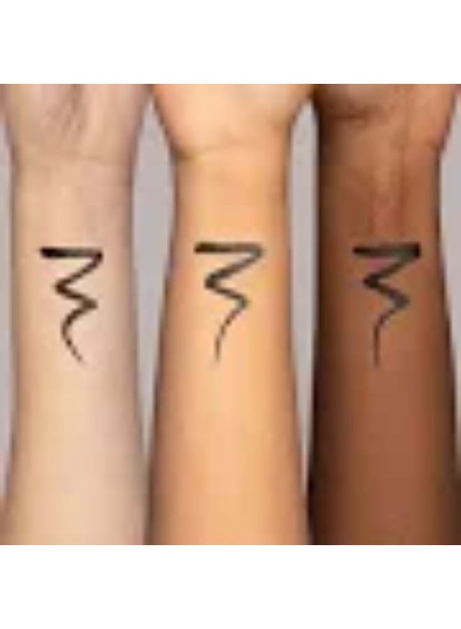 Danessa Myricks Beauty Linework Paintbrush Fluid Eyeliner Onyx 1ml - Image 3
