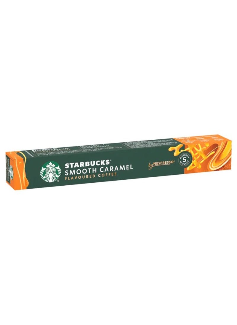 Starbucks Smooth Caramel Flavoured Coffee 10 Capsules 