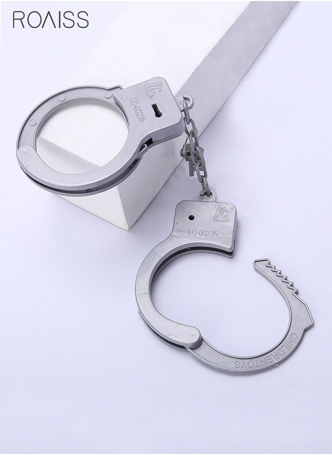 roaiss - 4 Pieces Of  Cutout Underwear Lacquer Leather Female Police Officer Hollowed Out Design Date Day Role Play Costume - Image 1