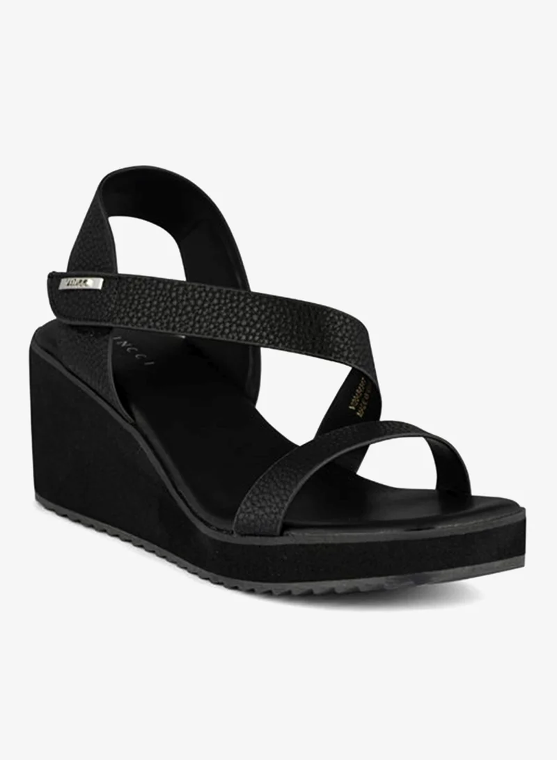 فينتشي صنادل نسائية متعددة الأحزمة ويدج