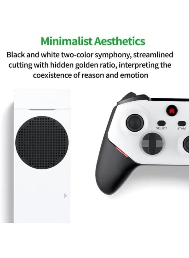 ريبنيو وحدة تحكم ألعاب كلاسيكية 2025 M88 Pro بسعة 128 جيجابايت - نظام ألعاب تلفزيون عالي الدقة 4K/8K مع أكثر من 30,000 لعبة كلاسيكية، وحدات تحكم لاسلكية، دعم PS2/PSP/N64/Arcade، بطاقة TF قابلة للتوسيع بسعة 512 جيجابايت، توصيل وتشغيل للعائلة والأطفال - Image 2