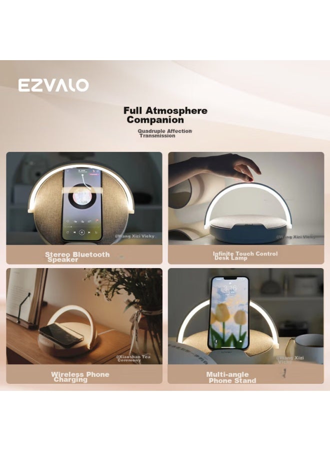 Sculptor Bluetooth Speaker, Wireless Charging Music Lamp, Night Light, Creative High-end Niche Practical Birthday Gift For Men And Women, Qixi Valentine's Day Present - Image 4