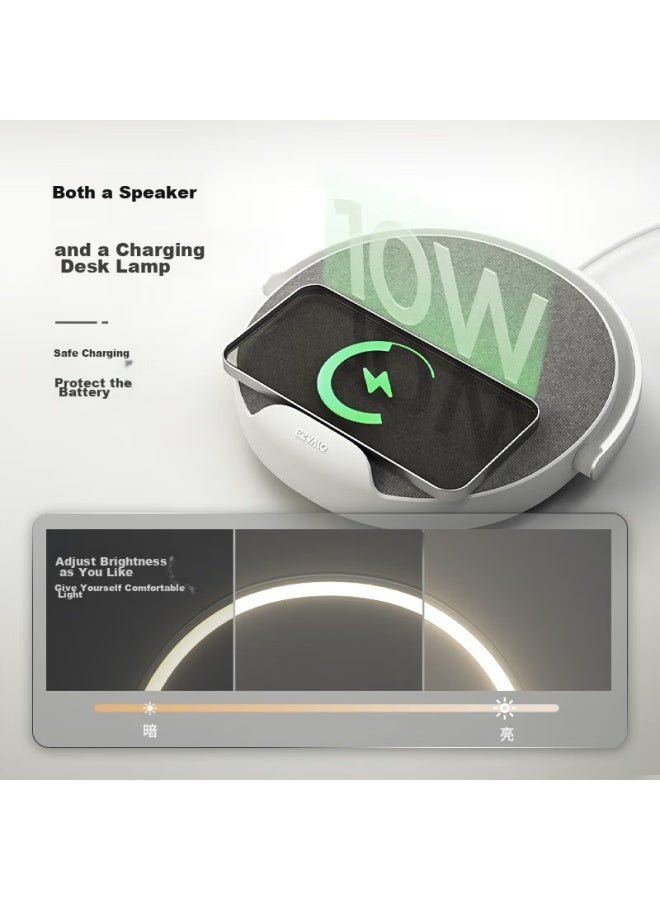 Sculptor Bluetooth Speaker, Wireless Charging Music Lamp, Night Light, Creative High-end Niche Practical Birthday Gift For Men And Women, Qixi Valentine's Day Present - Image 5