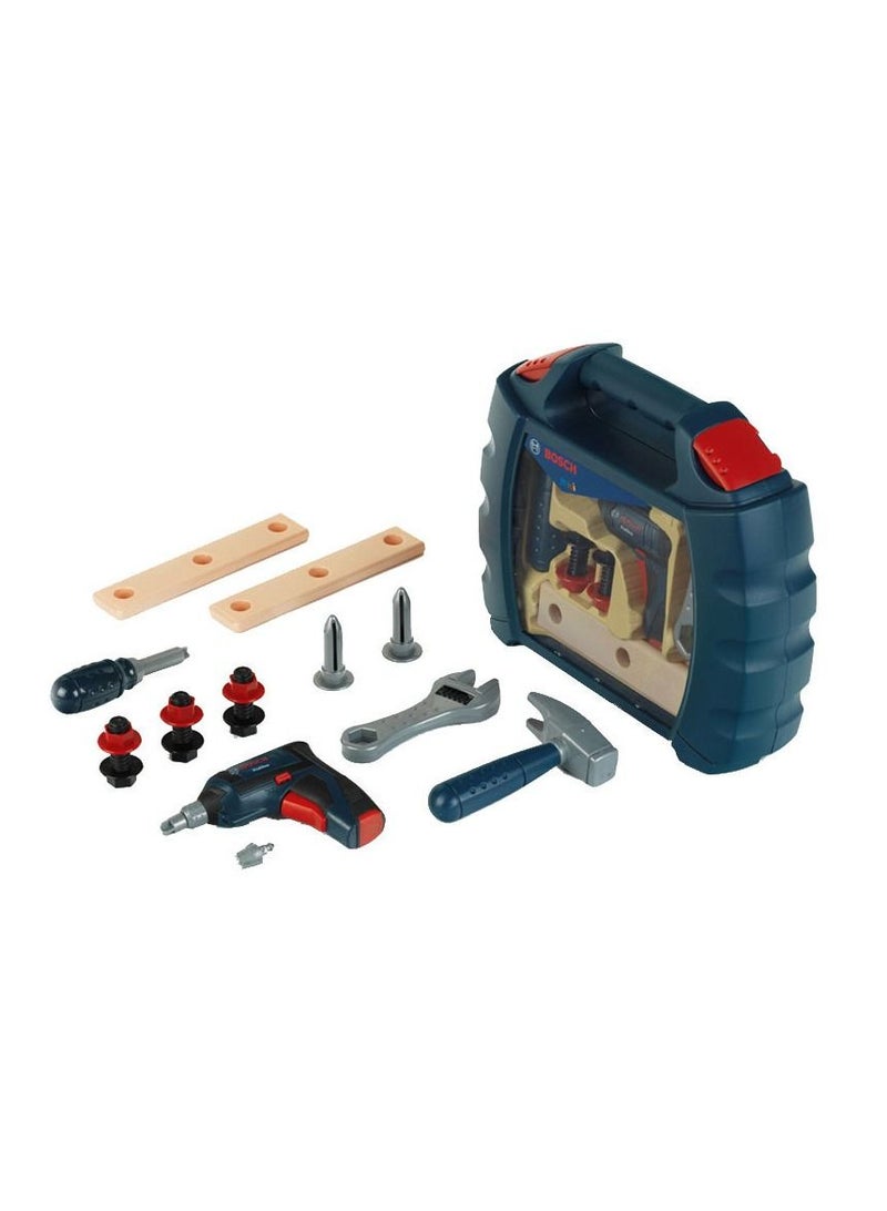 GULFLINK Toddler Montessori Toys Kids Construction Tool Toys Kit Play set Dark green - Image 1