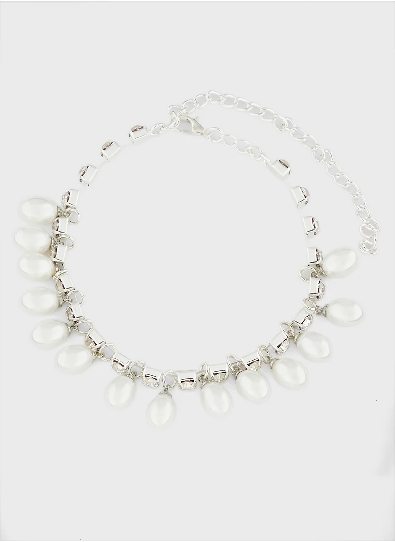 ايلا Pearl Color Pop Anklet