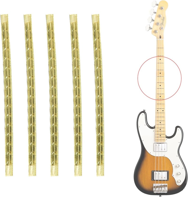 Ruining Brass Fret Wire, 2.7mm, High Strength Electric Bass & Guitar Enthusiasts - Image 3