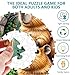 SECOGM Capybara Puzzles for Adults 1000 Pieces Round Animal Jigsaw Puzzles 1000 Pieces Impossible Difficult Hard Challenging Puzzles for Adults Art Puzzle for Home Decor 265 265in - Image 4
